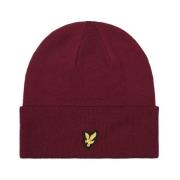 Lyle & Scott Beanie Mössa Red, Herr