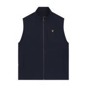 Lyle & Scott Softshell Gilet Jacka Blue, Herr