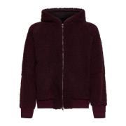 Salvatore Santoro Vändbar Raglan Bordeaux Kappa Red, Herr