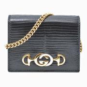 Gucci Vintage Pre-owned Laeder plnbcker Black, Dam