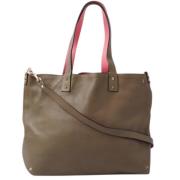 Valentino Vintage Pre-owned Laeder handvskor Beige, Dam