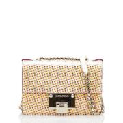 Jimmy Choo Pre-owned Pre-owned Canvas axelremsvskor Multicolor, Dam