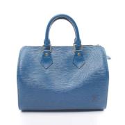 Louis Vuitton Vintage Pre-owned Laeder louis-vuitton-vskor Blue, Dam