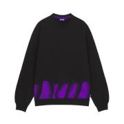 Octopus Herr Crewneck Sweatshirt Black, Herr