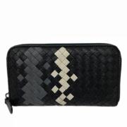 Bottega Veneta Vintage Pre-owned Laeder plnbcker Black, Dam