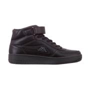 Kappa Stiliga Mid-Top Unisex Sneakers Black, Herr