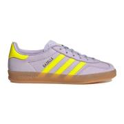 Adidas Originals Gazelle Indoor Woman Silver Dawn Sneakers Purple, Her...