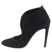 Aquazzura Pre-owned Pre-owned Mocka stvlar Black, Dam