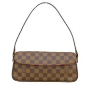 Louis Vuitton Vintage Pre-owned Canvas louis-vuitton-vskor Brown, Dam