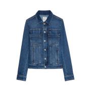 Zadig & Voltaire Snygg Jacka Blue, Dam