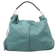 Louis Vuitton Vintage Pre-owned Laeder handvskor Green, Dam