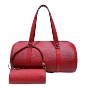 Louis Vuitton Vintage Pre-owned Laeder louis-vuitton-vskor Red, Dam