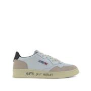 Autry Låga Top Sneakers i Vit/Svart White, Herr