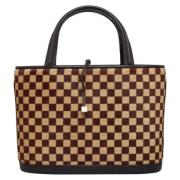 Louis Vuitton Vintage Pre-owned Laeder louis-vuitton-vskor Brown, Dam