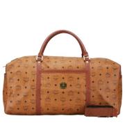 MCM Pre-owned Pre-owned Canvas handvskor Brown, Dam