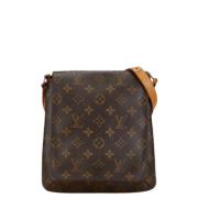 Louis Vuitton Vintage Pre-owned Canvas louis-vuitton-vskor Brown, Dam