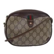 Gucci Vintage Pre-owned Laeder gucci-vskor Beige, Dam