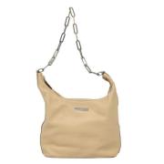 Gucci Vintage Pre-owned Laeder gucci-vskor Beige, Dam