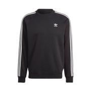 Adidas Klassiska 3-Stripes Crew Black, Herr