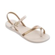 Ipanema Mode Sandaler Beige/Guld Beige, Dam