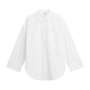 By Malene Birger Stilren Derris Top för kvinnor White, Dam