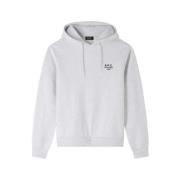 A.p.c. Madame Gots Unisex Rak Skärning Svart Broderi Gray, Herr