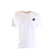 Lardini Avslappnad Bomull T-shirt White, Herr