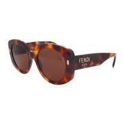 Fendi Elegant Eyewear Collection Brown, Dam