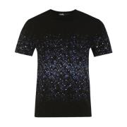 Karl Lagerfeld Avslappnad Bomull T-shirt Multicolor, Herr