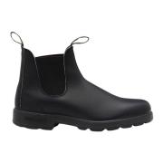 Blundstone Svarta Chelsea-boots i läder Black, Herr