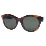 Gucci Vintage Pre-owned Plast solglasgon Brown, Dam