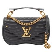 Louis Vuitton Vintage Pre-owned Laeder louis-vuitton-vskor Black, Dam