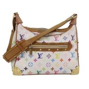 Louis Vuitton Vintage Pre-owned Canvas louis-vuitton-vskor White, Dam