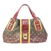 Louis Vuitton Vintage Pre-owned Canvas louis-vuitton-vskor Brown, Dam