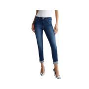 Liu Jo Blå Skinny Jeans Trendy Design Blue, Dam