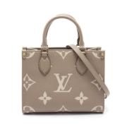 Louis Vuitton Vintage Pre-owned Laeder louis-vuitton-vskor Beige, Dam