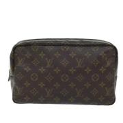 Louis Vuitton Vintage Pre-owned Canvas louis-vuitton-vskor Brown, Dam