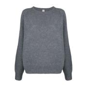 TotêMe Grå Ull Pullover Tröja Gray, Dam