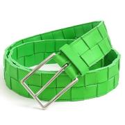 Bottega Veneta Vintage Pre-owned Laeder skrp Green, Herr