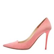 Jimmy Choo Pre-owned Pre-owned Mocka klackskor Pink, Dam