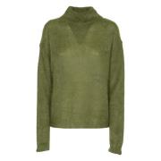 Dondup Grön Dolcevita Sweaters Green, Dam