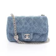 Chanel Vintage Pre-owned Denim chanel-vskor Blue, Dam