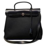 Hermès Vintage Pre-owned Canvas totevskor Black, Dam