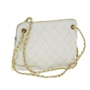 Chanel Vintage Pre-owned Laeder chanel-vskor White, Dam