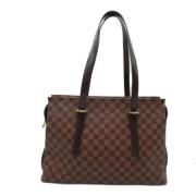 Louis Vuitton Vintage Pre-owned Canvas louis-vuitton-vskor Brown, Dam