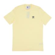 Adidas Essentials Tee Almost Yellow Yellow, Herr