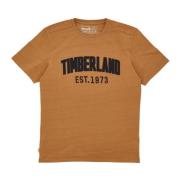 Timberland Modern Tvätt Tee Vete Boot T-Shirt Brown, Herr