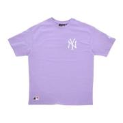 New Era MLB League Essentials Oversize Tee Purple, Herr