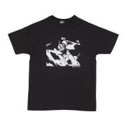 HUF Rising Tee X Gundam Svart T-shirt Black, Herr