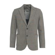 Circolo 1901 Grå Blazer Aw24 Herrmode Gray, Herr